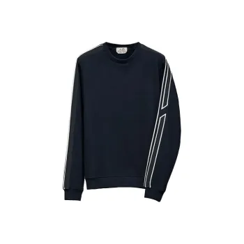 HERMES Sweatshirt Men's Marine Blue