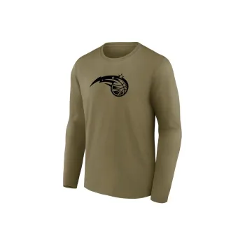 NBA Orlando Magic Fanatics Mono Logo Graphic Long Sleeve T-Shirt Men's Coffee