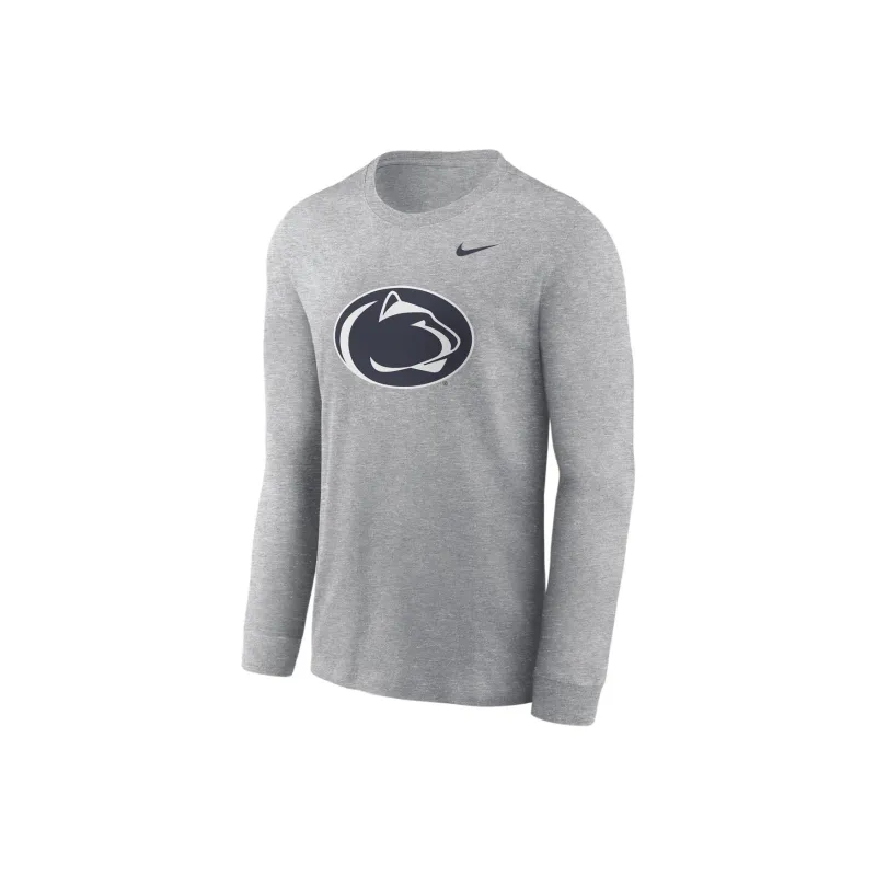 Nike Michigan State Spartans Primary Logo Men's Nike College Long Sleeve T Shirt-0