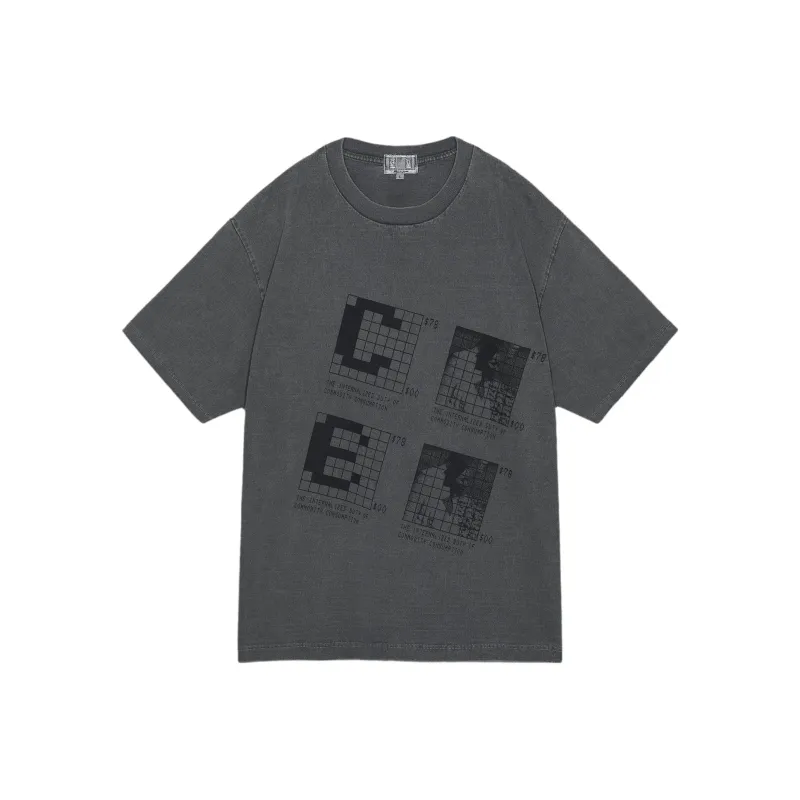 Cav Empt T Shirt Men's Charcoal Gray-0