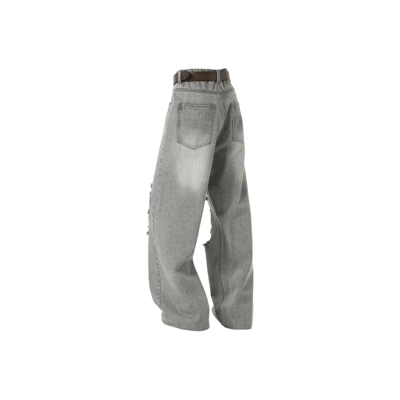 GROGNAK Jeans Unisex Light Gray-2