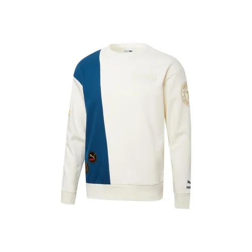 PUMA Sweatshirts Unisex Pure White