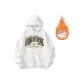 White[Hooded Thickened and Fleece-Lined]
