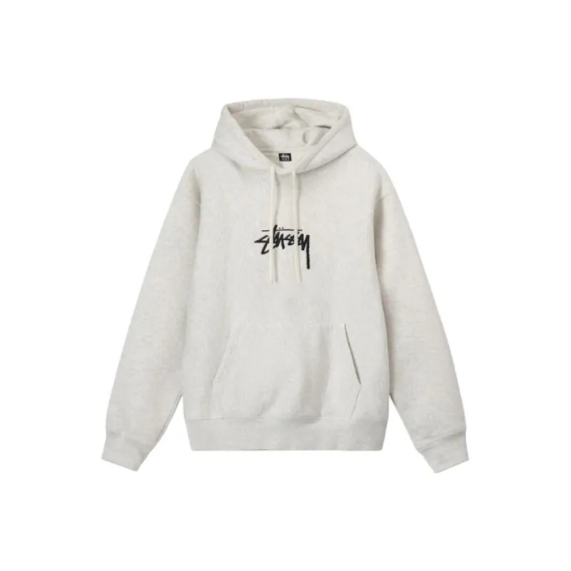 Stussy Stock Logo Applique Hoodie-18