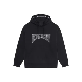 Givenchy Slim Fit Print Hoodie