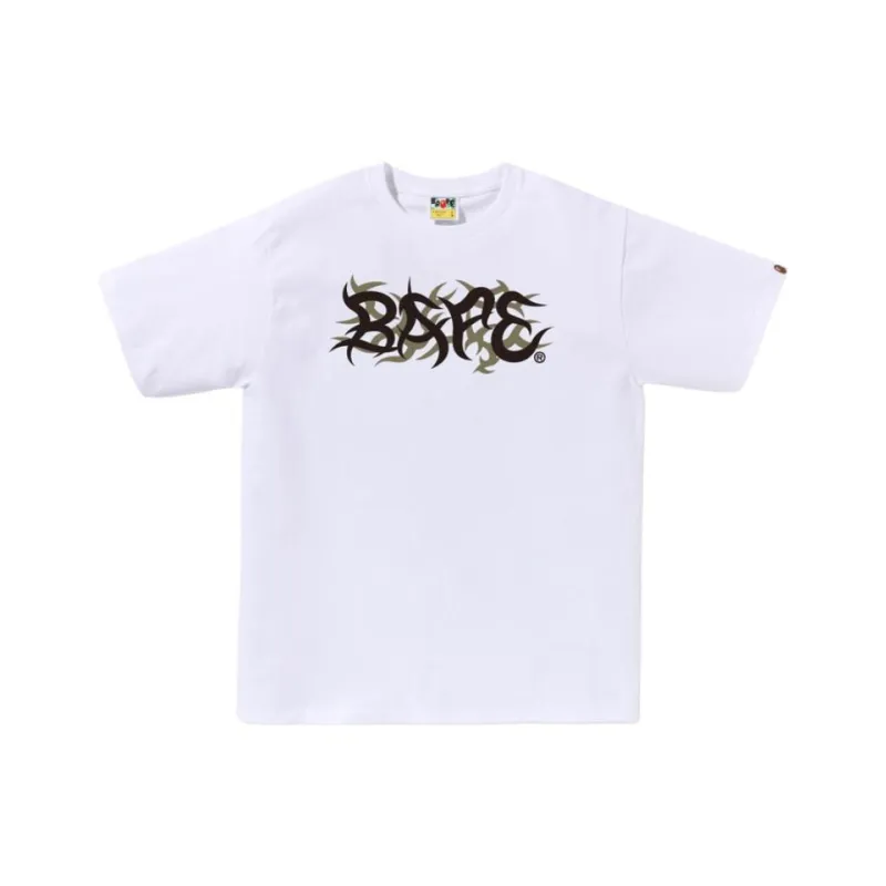 Bape Trial Camo Logo Tee-0