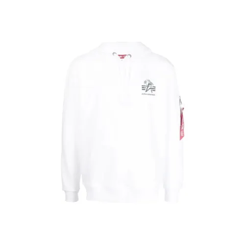 Alpha Industries Sweatshirts Men White