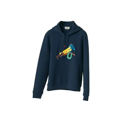 HERMES Sweatshirts Men Blue