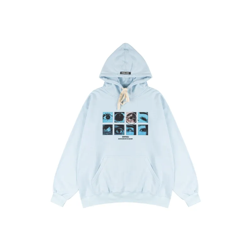 XINYINSU Sweatshirt Unisex Blue-24