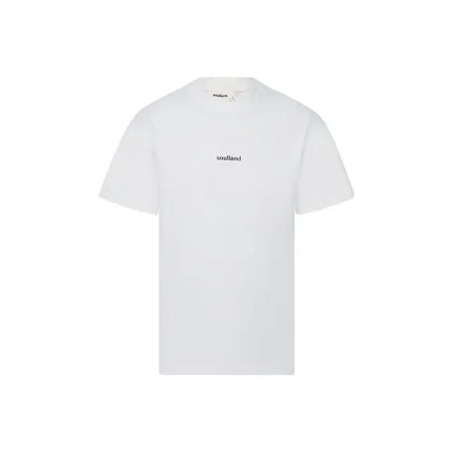 Soulland 화이트 남성 티셔츠