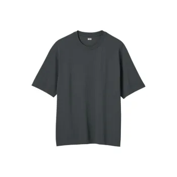 UNIQLO U Collection SS25 T Shirt Unisex Dark Gray
