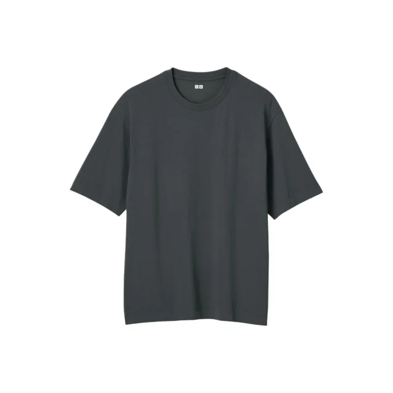 UNIQLO U Collection SS25 T Shirt Unisex Dark Gray-0