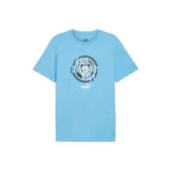 PUMA Manchester City SS24 T Shirt Men's Blue