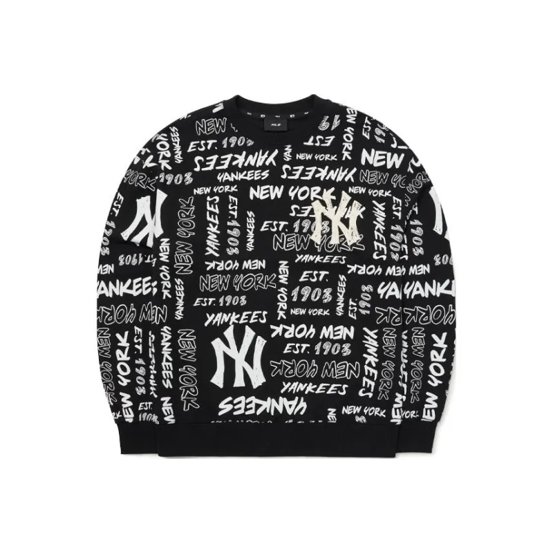 MLB New York Yankees Sweatshirts Man Black-0