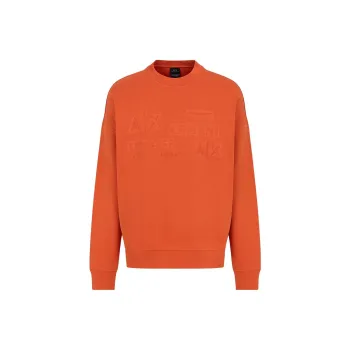 ARMANI EXCHANGEAE Sweatshirt Men's Orange