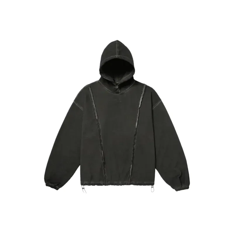 Fila X THUG CLUB FILA Co brand Sweatshirts Unisex Charcoal Gray-0
