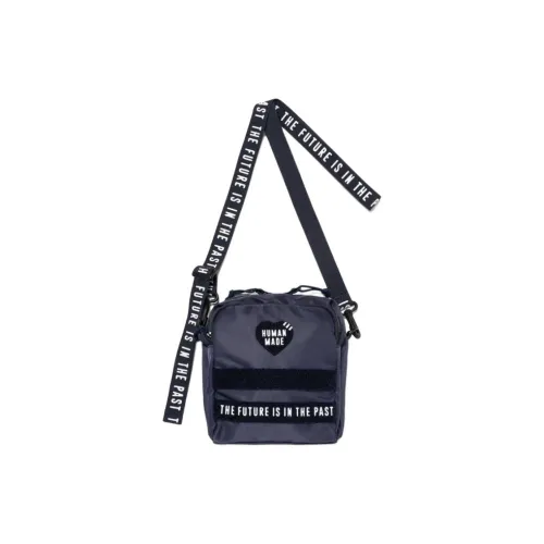 HUMAN MADE Nylon Shoulder Bag Unisex Marine Blue