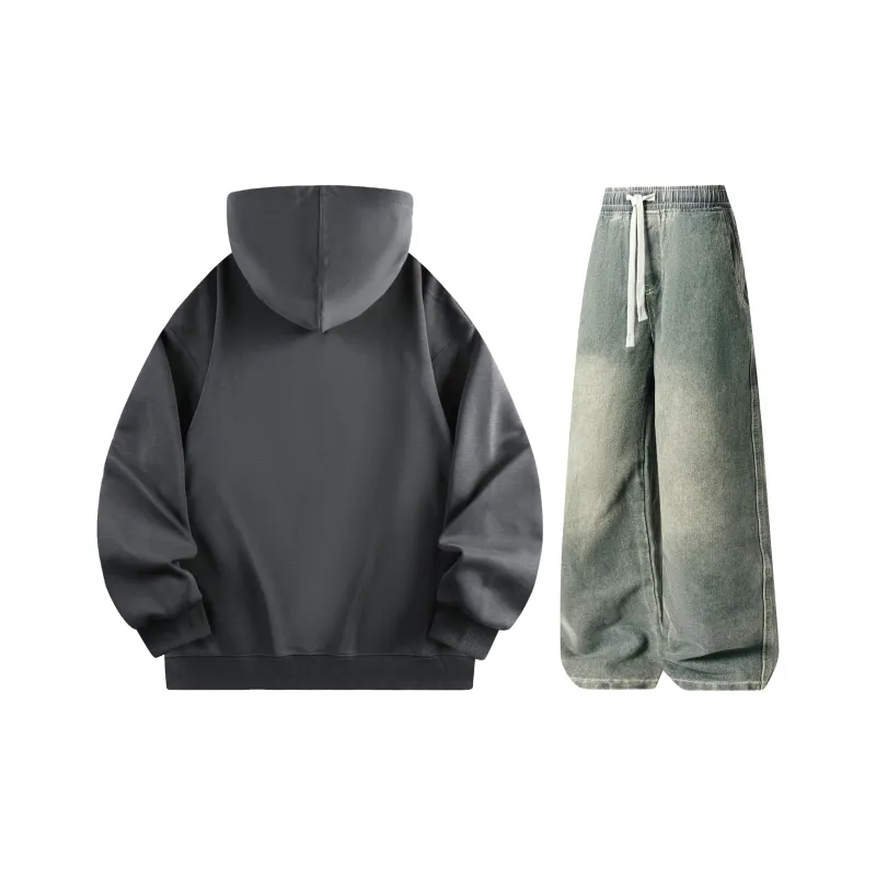 A.X.S.K Sweatshirt Sets Unisex-29