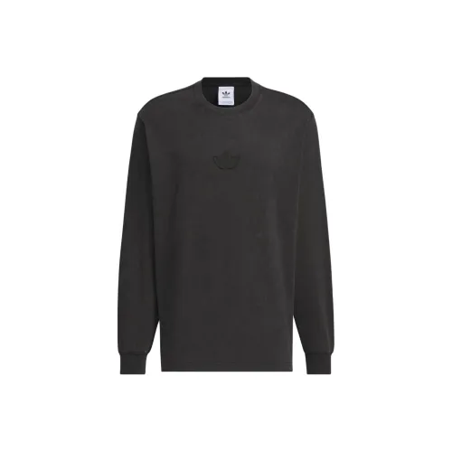 Adidas Originals LONG SLEEVE TOP T Shirt Men's Black