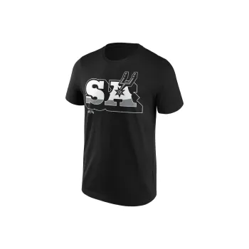 NBA San Antonio Spurs Iconic Hometown Graphic T-Shirt Men's Black