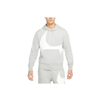 Nike SPORTSWEAR SWOOSH PULLOVER HOODIE Sweatshirt Men's Gray