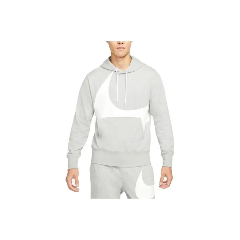 Nike SPORTSWEAR SWOOSH PULLOVER HOODIE Sweatshirt Men's Gray-0