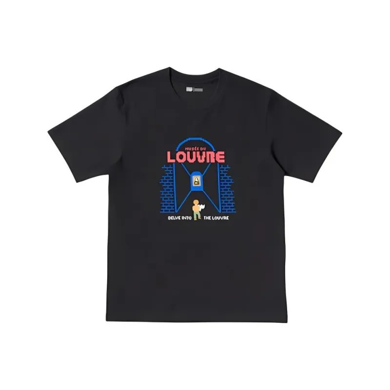 UNIQLO x LUFUGONGBOWUGUAN T-Shirt Unisex Black-0