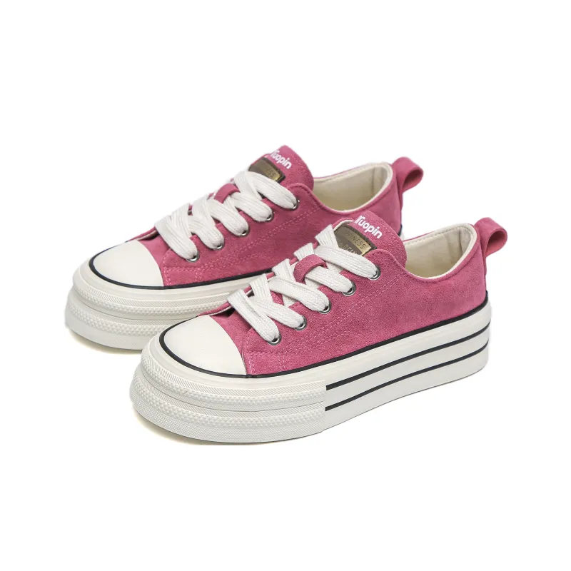 TUOPIN Anti Slip Wear Resistant Low Top Canvas Shoes Women's-9