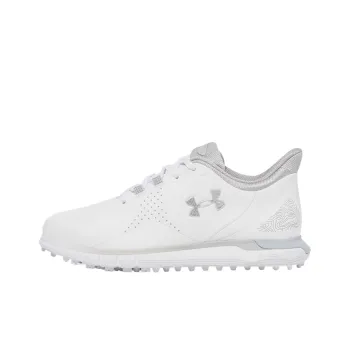 Under Armour Drive Fade Shock Absorbers With Slip Resistant Features Mid Top Golf Shoes Women's White