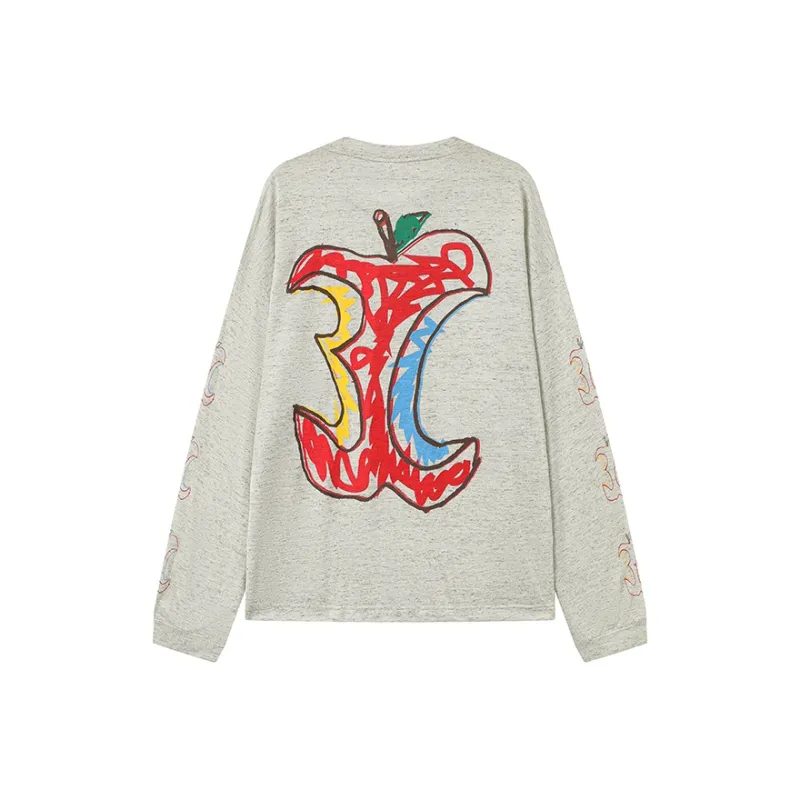 Crying Center Long Sleeved T Shirt Unisex-0