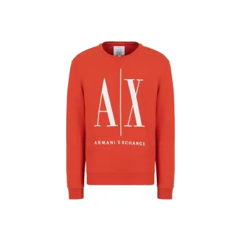 ARMANI EXCHANGE Sweatshirts Men Orange Red