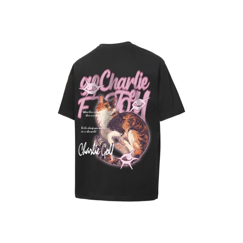 CHARLIE GOLF T-Shirt Unisex White-3
