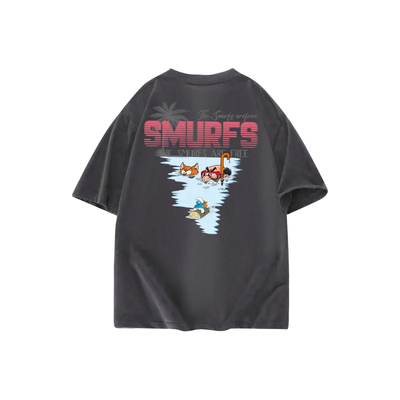 The Smurfs T Shirts Unisex-12