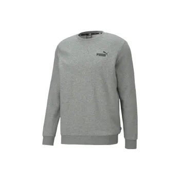 PUMA Sweat Logo Essentials Small Logo Homme Sweatshirt Men's Gray