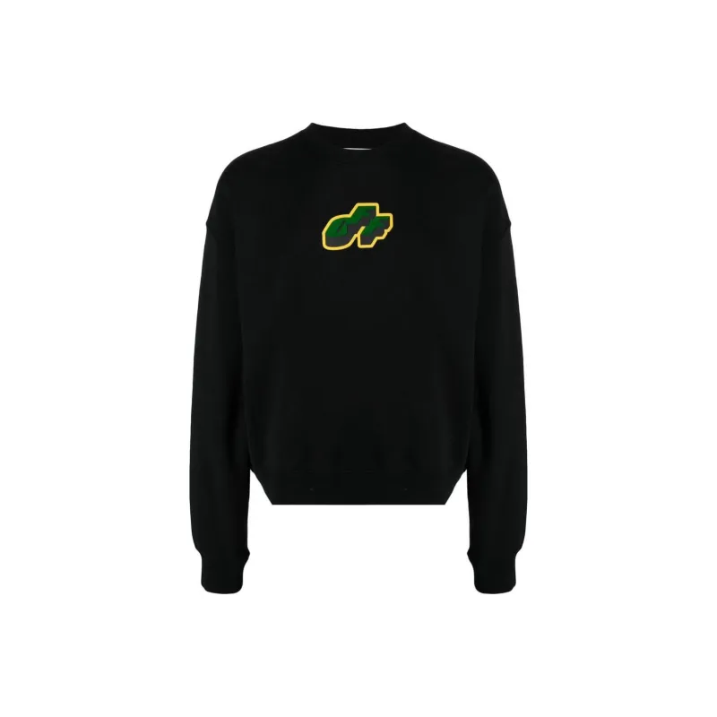 OFF WHITE Sweatshirts Men Black-0