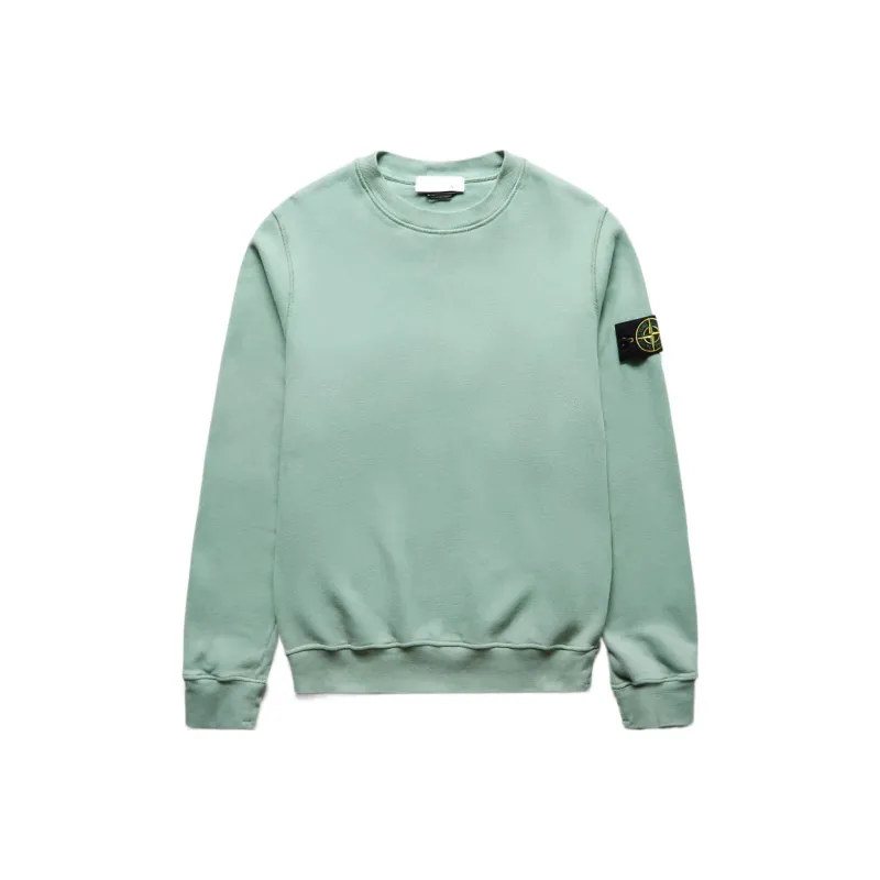 STONE ISLAND Sweatshirt Men's Light Green-0