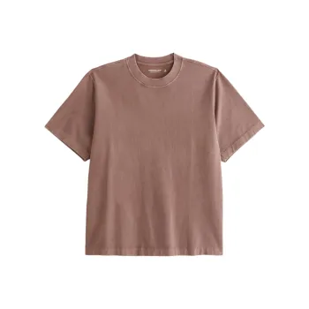 Abercrombie＆Fitch T Shirt Men's Red Brown