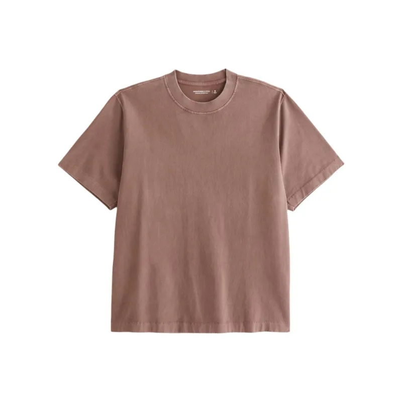 Abercrombie＆Fitch T Shirt Men's Red Brown-0