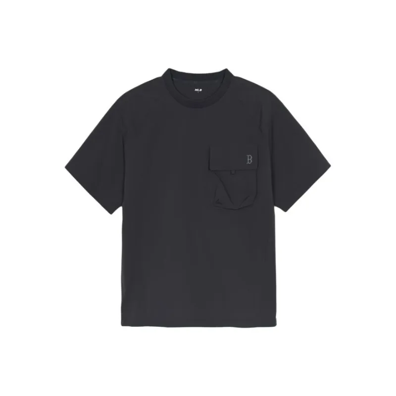 MLB Gofcore Basic Boston Red Sox T Shirt Unisex Charcoal Gray-0