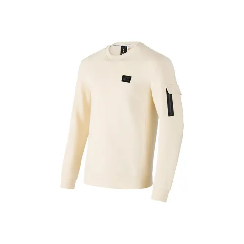 Skechers Sweatshirts Men Ecru/02SB