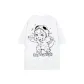 White Dinosaur Little Girl