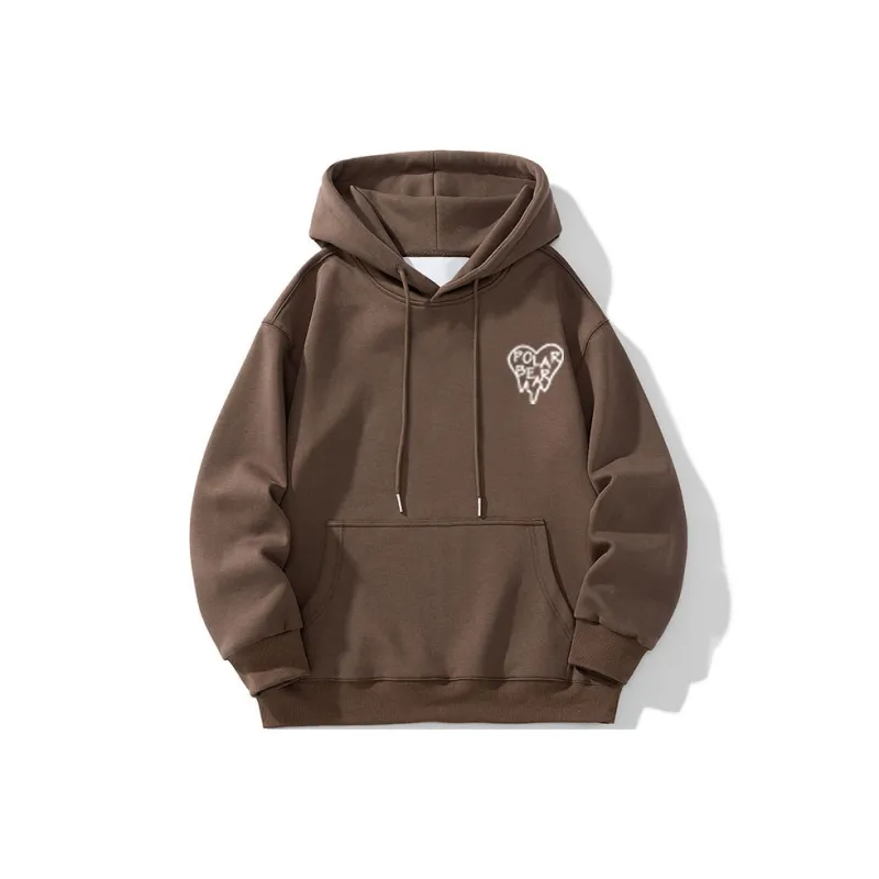 POLAR BEAR Loose Fit Hoodie Unisex-24