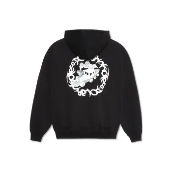 POLAR SKATE CO Hijack Dave Hoodie Sweatshirt Unisex Black