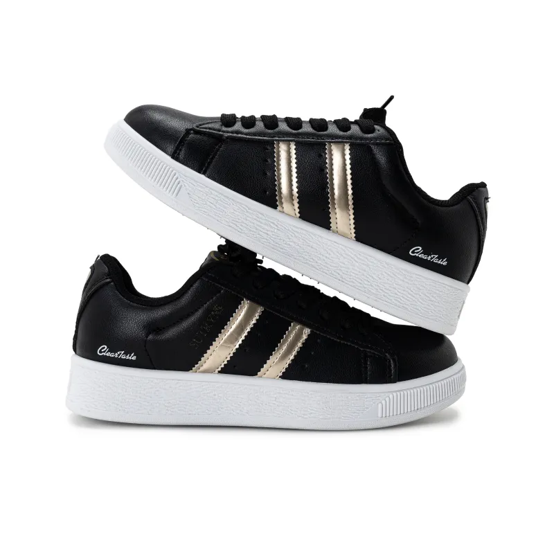 CLEARTASTE Anti Slip And Wear Resistant Lightweight Height Increasing Low Top Skateboard Shoes Unisex-4