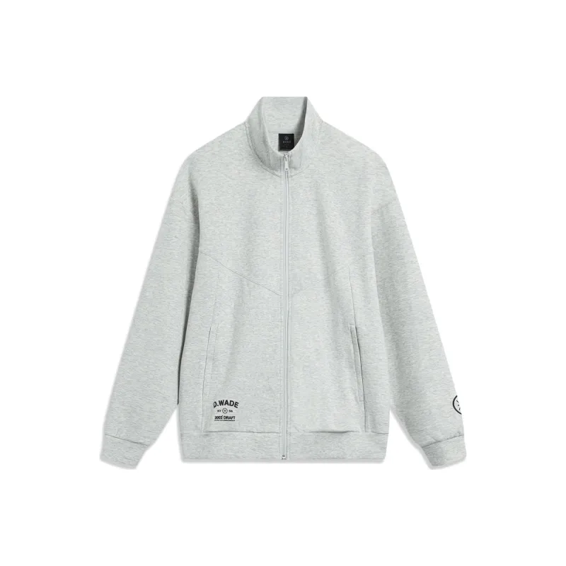 LiNing Sweatshirt Men's Heather Gray Stone Gray-0