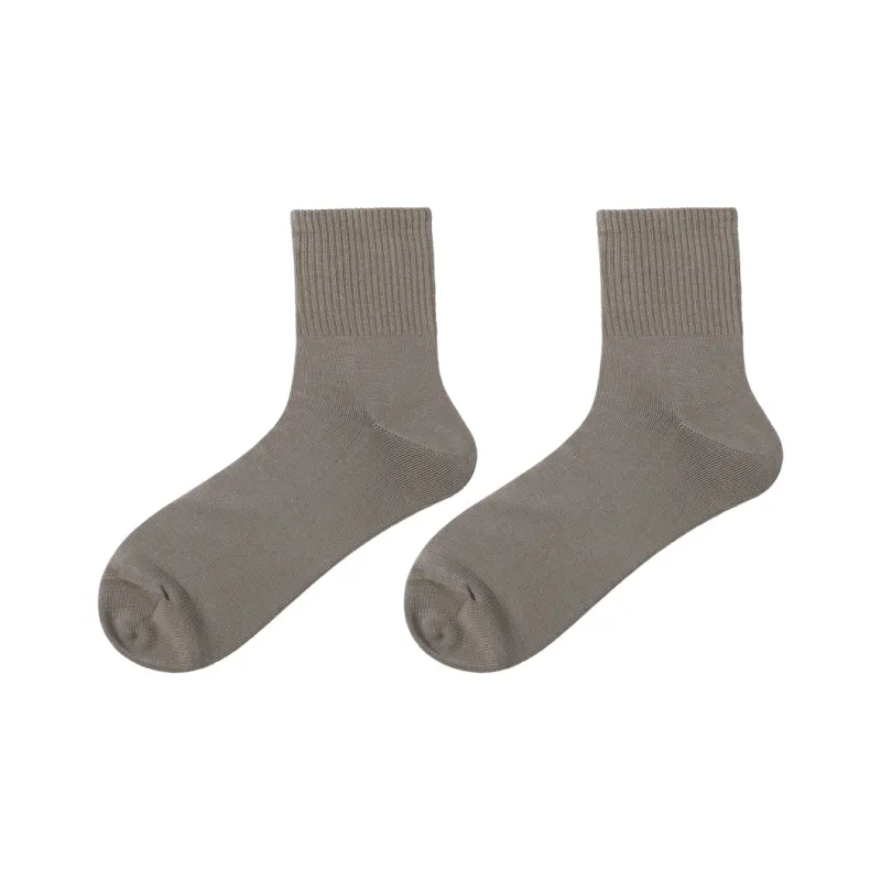 SEOBEAN Mid Calf Socks Men's 5 Pack-3