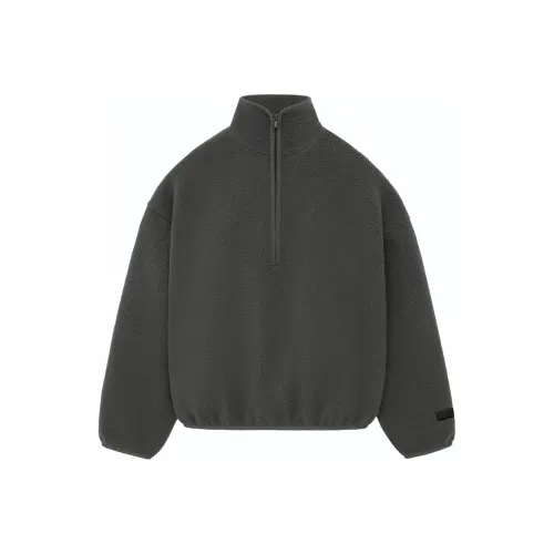 Fear Of God Essentials Polar Fleece Half Zip Mockneck