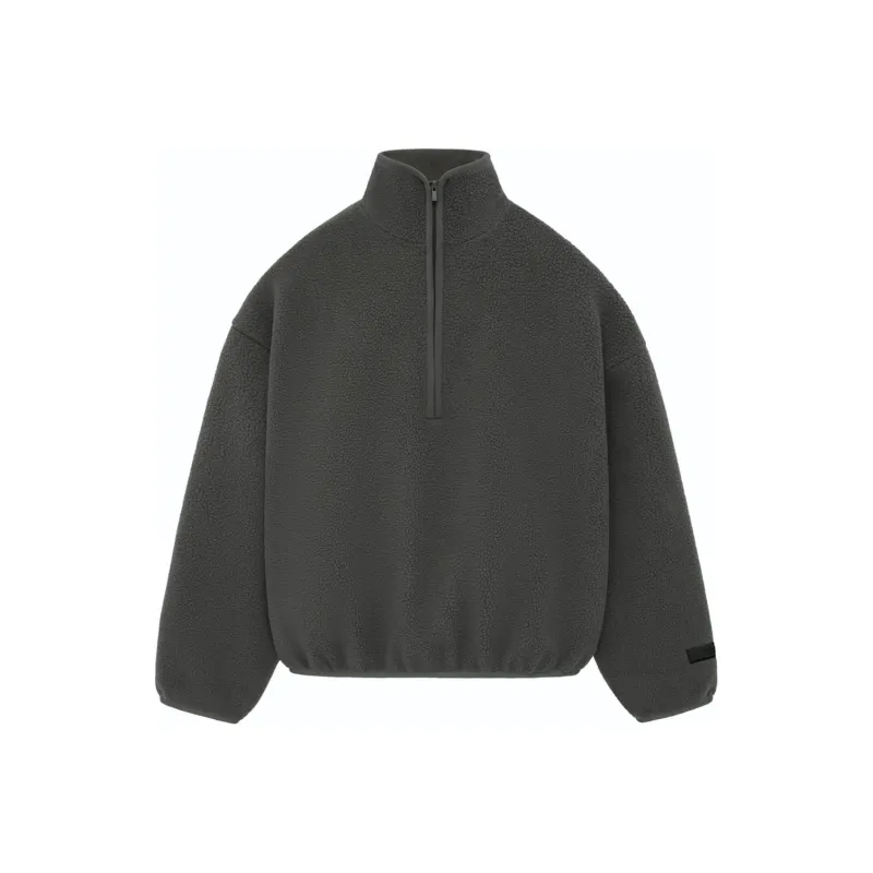Fear Of God Essentials Polar Fleece Half Zip Mockneck-0