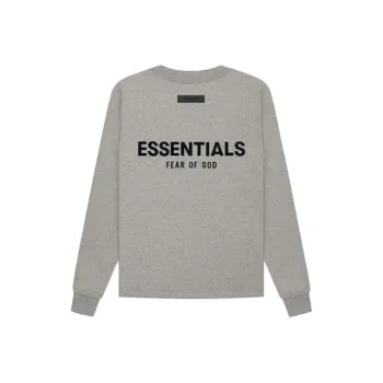 Fear of God Essentials Relaxed Crewneck SS22 Dark Oatmeal
