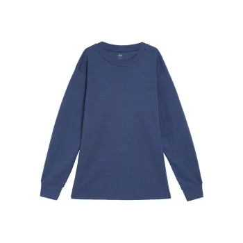 UNIQLO T Shirts Unisex Sea Blue